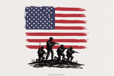 Land of the Free PNG, Patriotic PNG, 4th of July PNG, America PNG, Vet