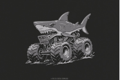 Monster Truck PNG, Monster Truck Design, Trendy Png, Digital Download,