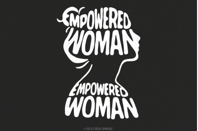 Empowered Women PNG, Women&#039;s Day Poster PNG, Women&#039;s History Month, 8