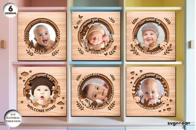 Shadow Box Frames Laser Cut Bundle