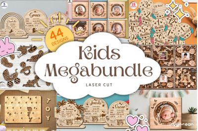 Kids Laser Cut Mega Bundle
