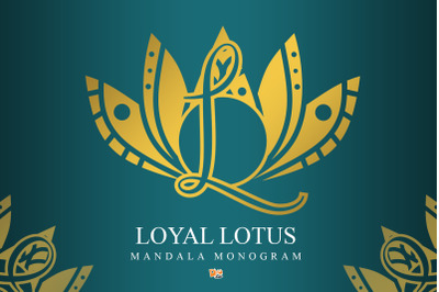 Loyal Lotus Mandala Monogram