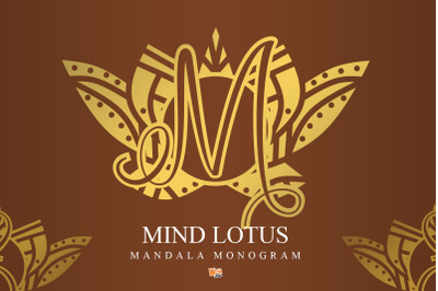 Mind Lotus Mandala Monogram