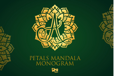 Petals Mandala Monogram
