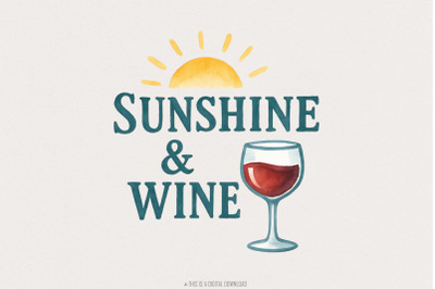 Summer Drinking png, Funny Summertime png, Wine Lovers PNG, Digital Do