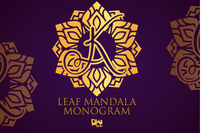 Leaf Mandala Monogram
