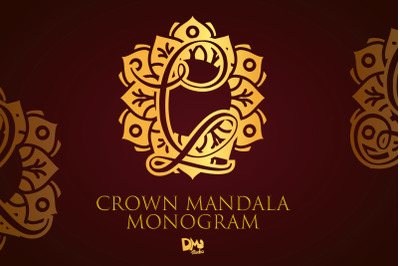 Crown Mandala Monogram