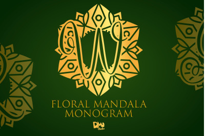 Floral Mandala Monogram