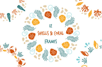 Summer Beach Seashell Wreaths