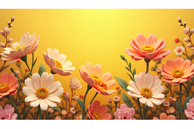 3D-rendered floral art, ultra-realistic digital painting