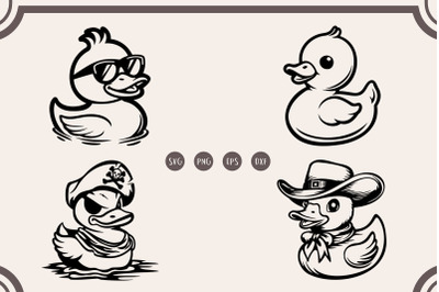 Rubber Duck svg Bundle, Rubber Duck svg, Duck Clipart
