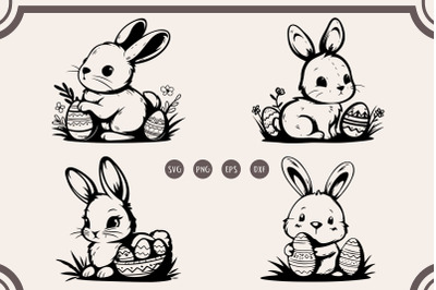 Easter svg Bundle, Easter Bunny svg, Bunny svg, png
