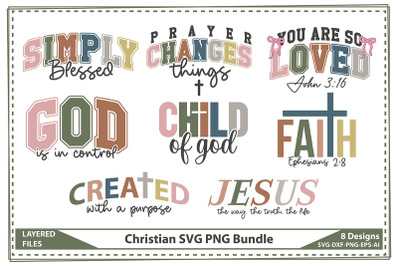 Christian SVG PNG Bundle