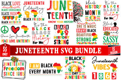 Juneteenth SVG Bundle,Black History SVG Bundle,Black History Mega Bund