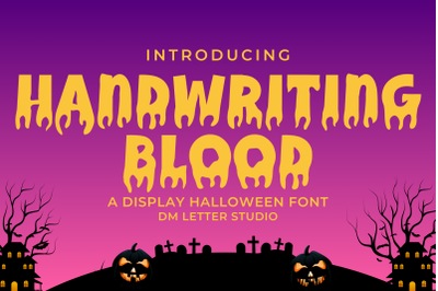 Handwriting Blood