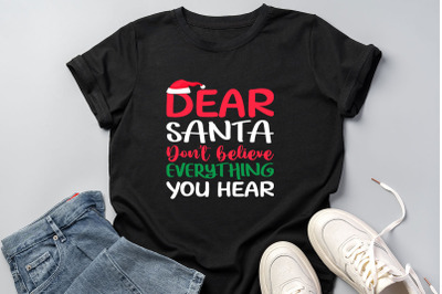 Dear Santa I&#039;M TOO GUTE for the Naughty List