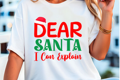 dear santa i can explain