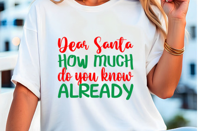 dear santa how much do you know already