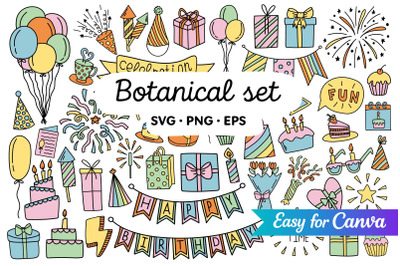 Birthday Party Clipart