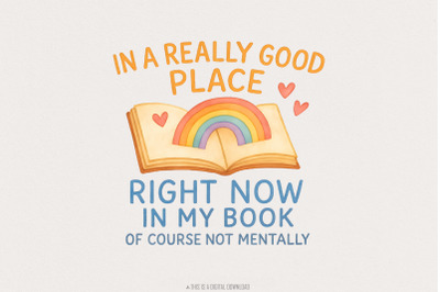 Bookish PNG Sticker, Trendy Reading Smut, Book Nerd Introvert Design,