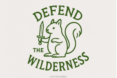 Funny Knife Nature Lover, Wilderness Vinyl Sticker, Politics Progressi