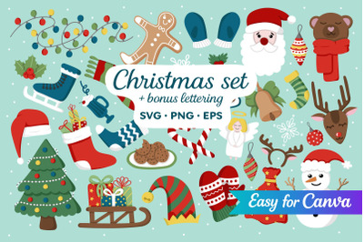 Christmas Doodle Set