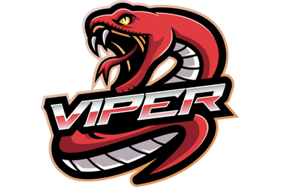 Viper esport mascot logo design