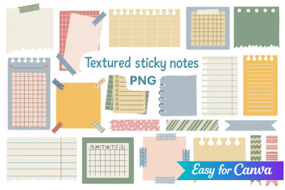 Textured Sticky Notes