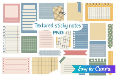 Textured Sticky Notes