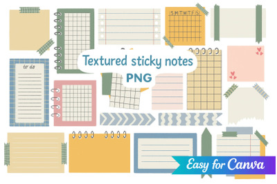Textured Sticky Notes