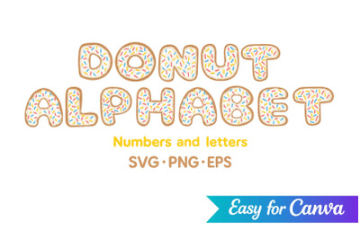 Donut Alphabet