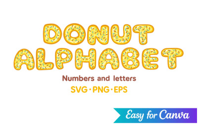 Donut Alphabet