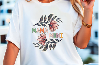 Mama Mini T-Shirt Design