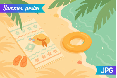 Beach Poster