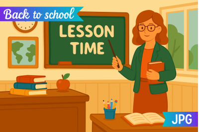 Lesson Time Poster