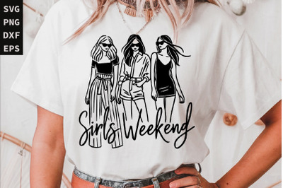Girls weekend svg, Girls trip svg, Girls travel, Road trip