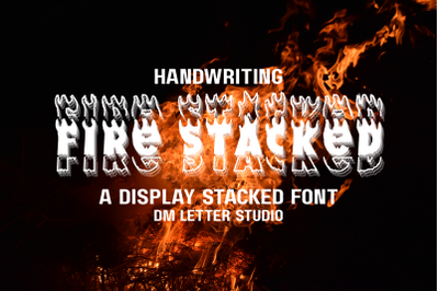 Handwriting Fire Stacked