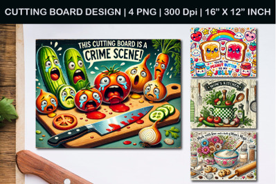 Cutting Board , Mom Kitchen, Funny Sublimation