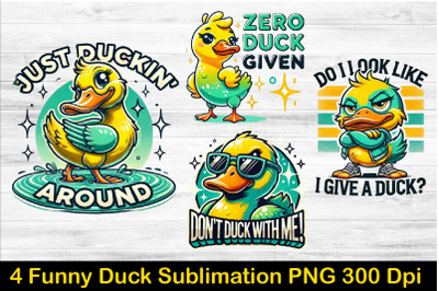 Funny Duck sublimation, Duck clipart, Duck PNG