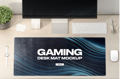 Desk Mat Mockup