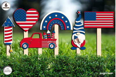 Patriotic Garden Stackes Bundle