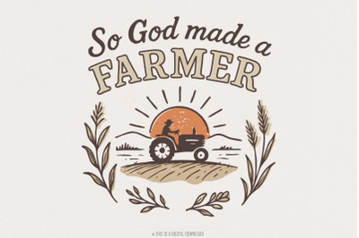 Farm PNG Tshirt Designs, Boho Floral DTF, Christian Shirts, Vintage Fa