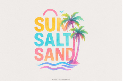 Retro Summer Sun Sublimation Design, Summer Vibes Png, Summer Beach Sh