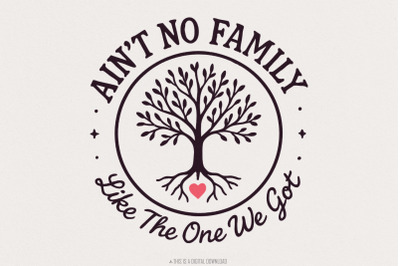 Ain&#039;t No Family Like the One We Got PNG, Family Gift, Family Reunion S