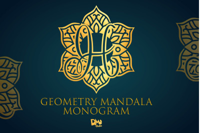 Geometry Mandala Monogram