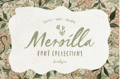 Mersilla - Font Collections + Doodle