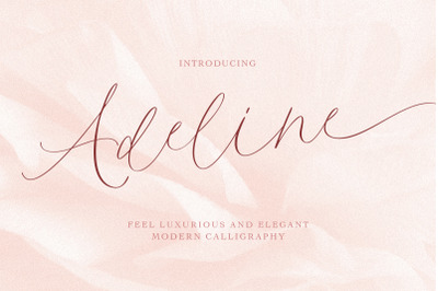 Adeline - Modern Light Calligraphy