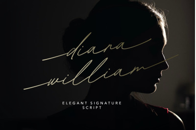 Diana William - Elegant Signature