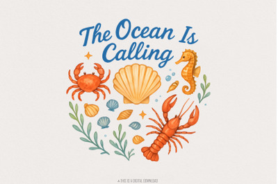 Summer png, Coastal Aesthetic, Trendy Summer Design, Sardines Design,