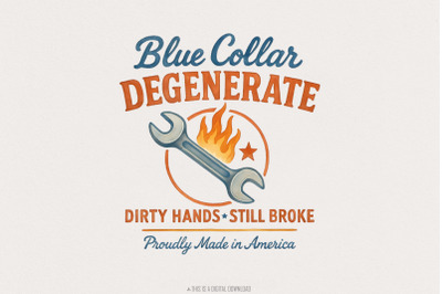 Blue Collar png, Hat Patch png, Blue Collar Degenerate Patch, Laser En